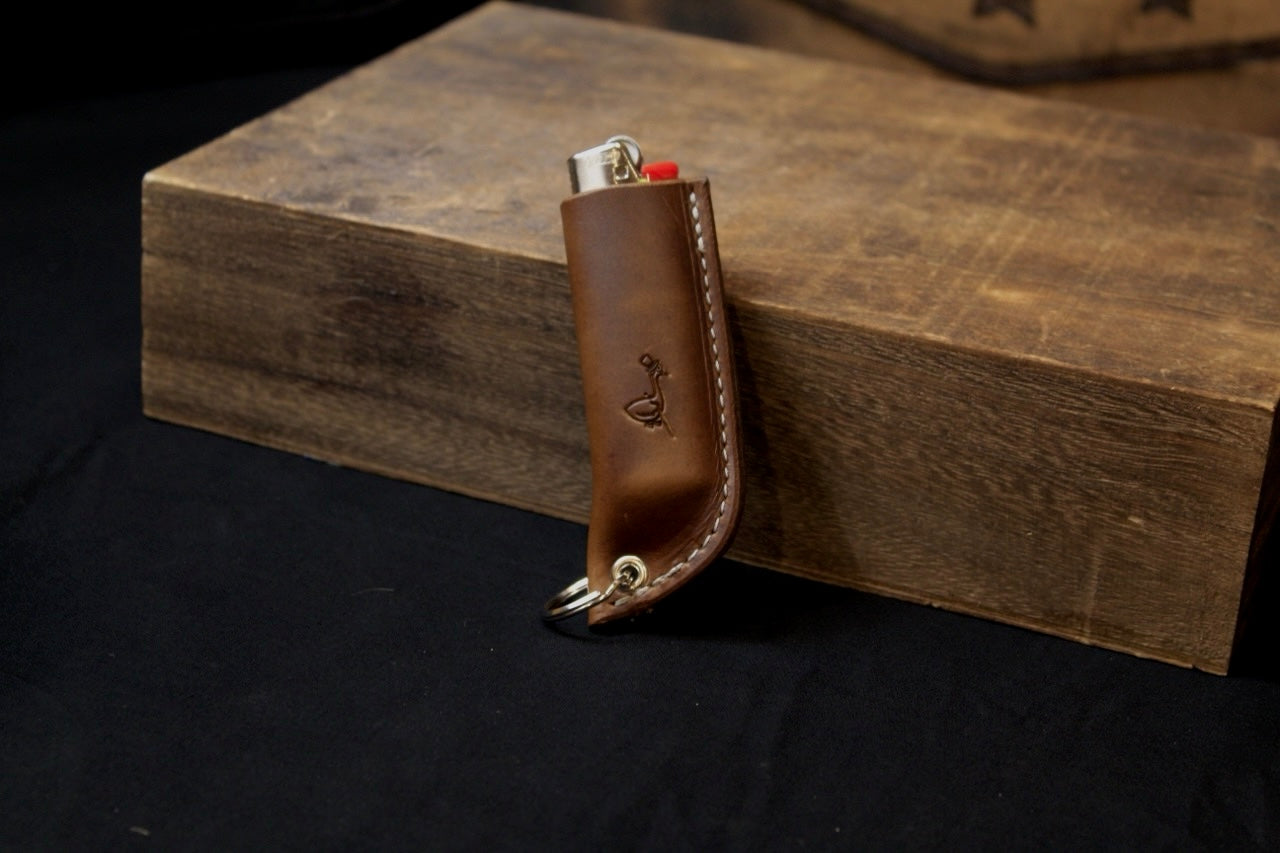 Lighter Sheath Keychain - USA Genuine Leather Company