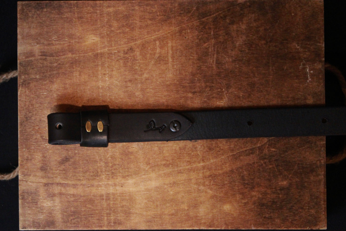 black braided leather gun strap - black braided leather gun sling - black - back - braided leather rifle sling - braided leather rifle strap for hunting