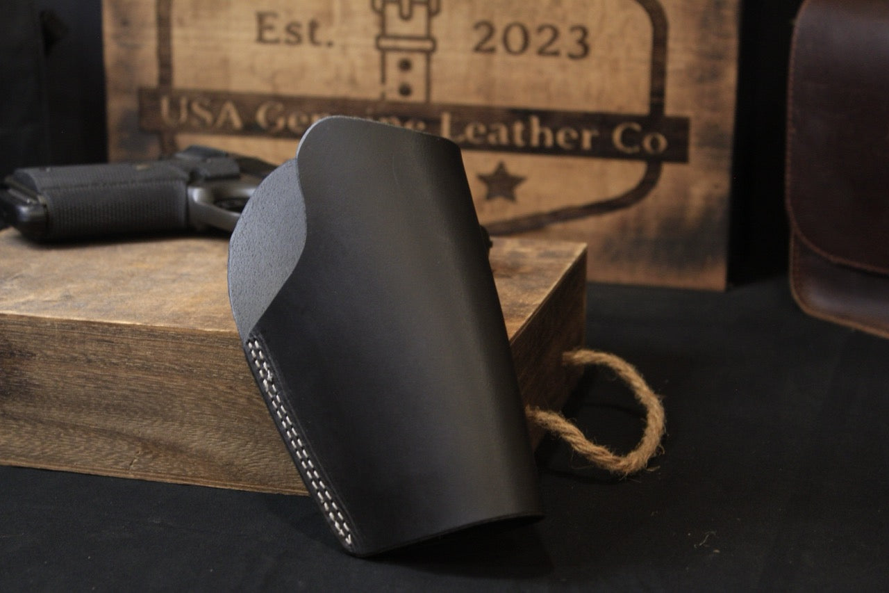 classic 19/11 frame gun holster, front view