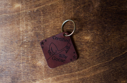 Silly Goose Keychain