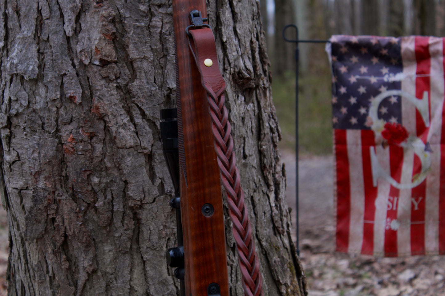 Braided Gun Sling - USA Genuine Leather Company