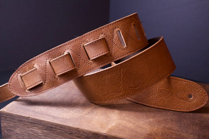 Roadshow Guitar Strap - USA Genuine Leather Company